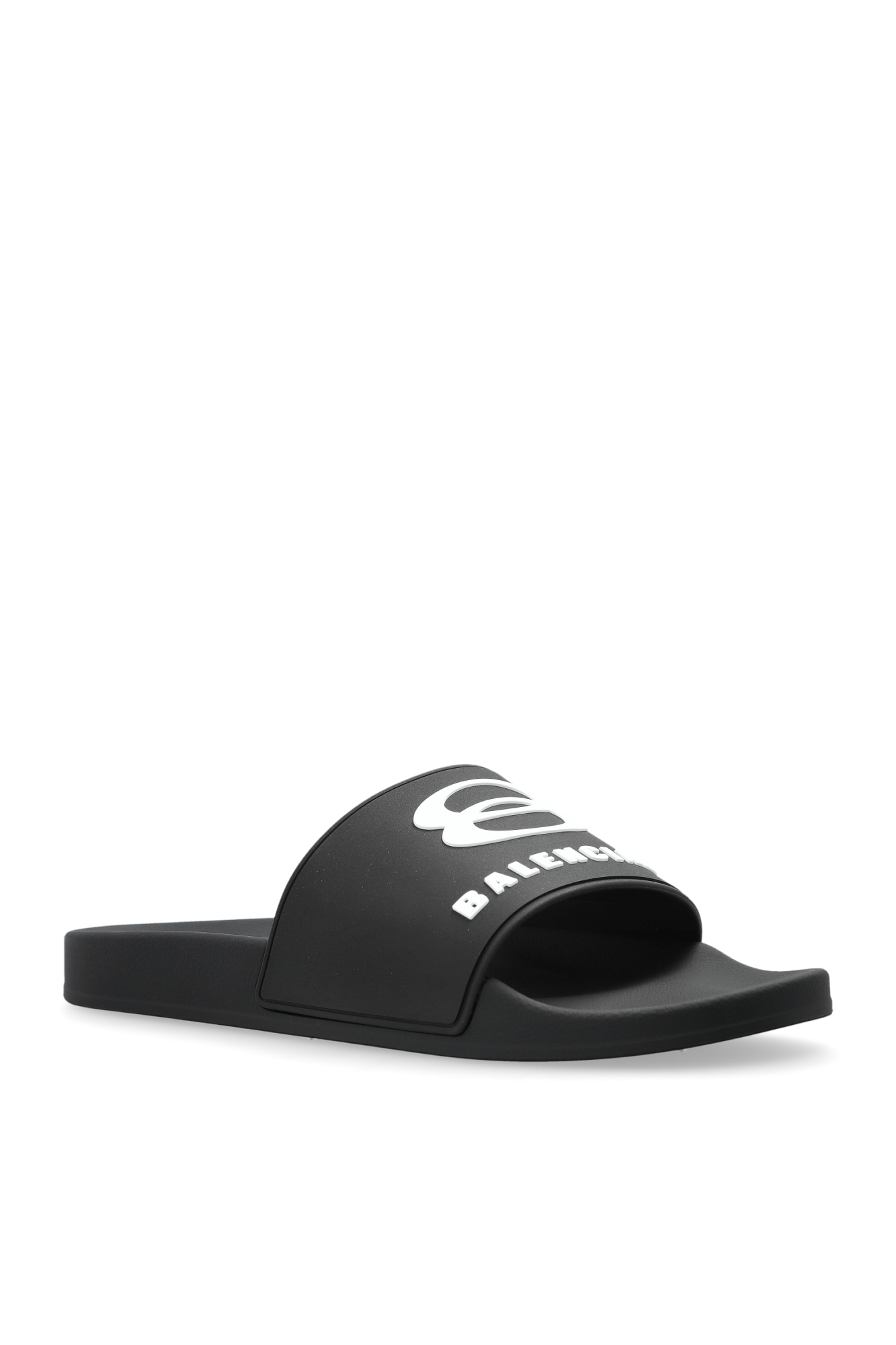 Balenciaga Rubber slides with logo | Men's Shoes | Vitkac Balenciaga Rubber slides with logo | Men's Shoes | Vitkac